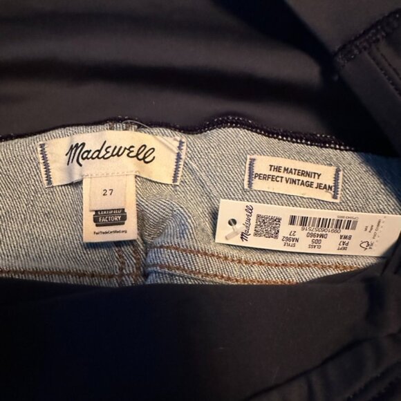 Madewell Maternity Perfect Vintage Jeans Sz 27 - NEW WITH TAG! - Picture 3 of 3